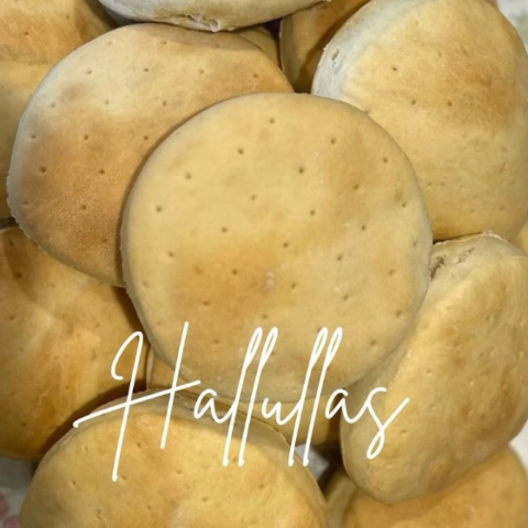HALLULLAS - CHILEAN FLATBREAD ROUND AND SOFT INSIDE (MIN HALF DOZEN)