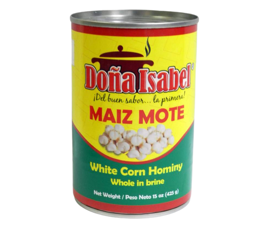 DOÑA ISABEL WHITE HOMINY IN BRINE – 425g
