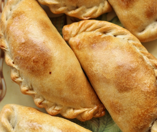 OVEN BAKED MEAT EMPANADAS - HALF DOZEN