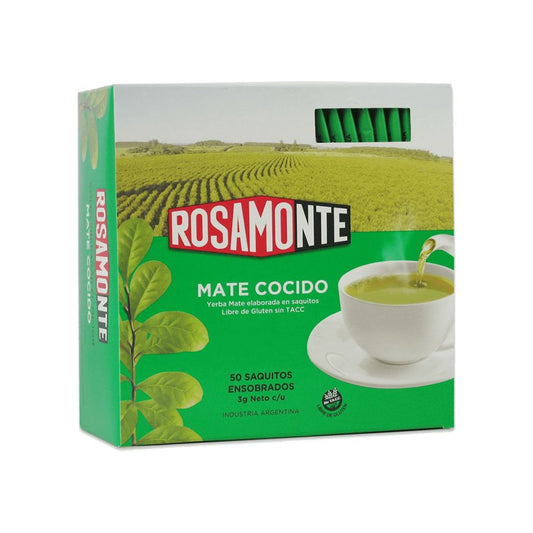 ROSAMONTE YERBA (MATE COCIDO) - 50 TEA BAGS